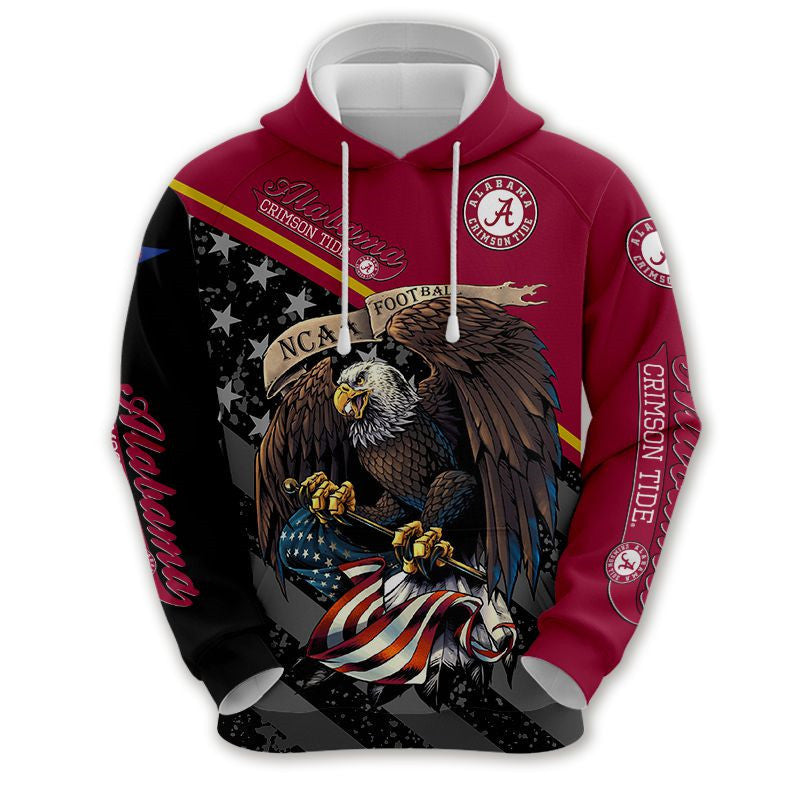 Alabama Crimson Tide Eagle Hoodie - Champions' Spirit